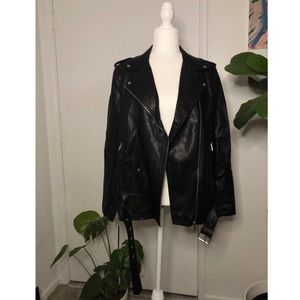 Zara Faux Leather Jacket